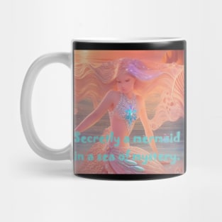 Secretly a mermaid Mug